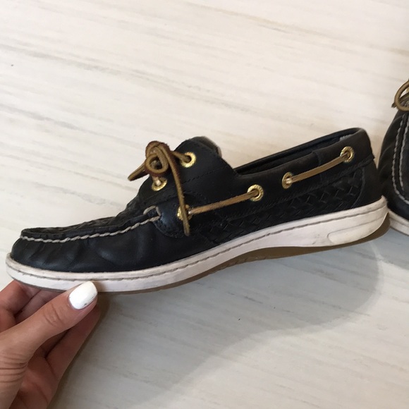 Sperry black loafer size 7 - Picture 6 of 9
